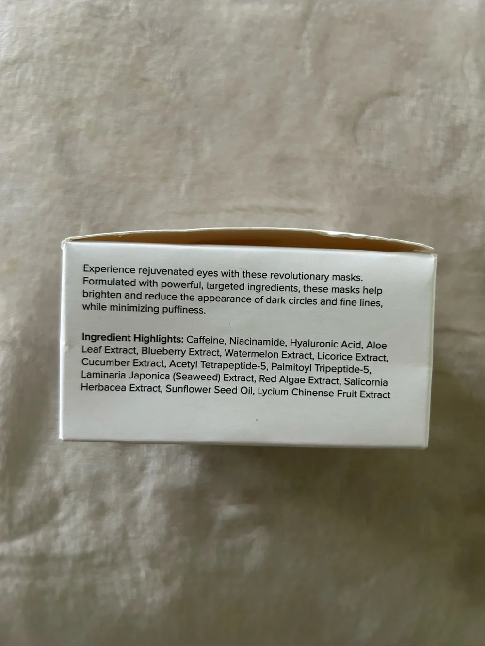 DRMTLGY BRIGHTENING EYE MASKS (60 masks/30 pairs) (MEDICAL GRADE SKINCARE) - Picture 2 of 11